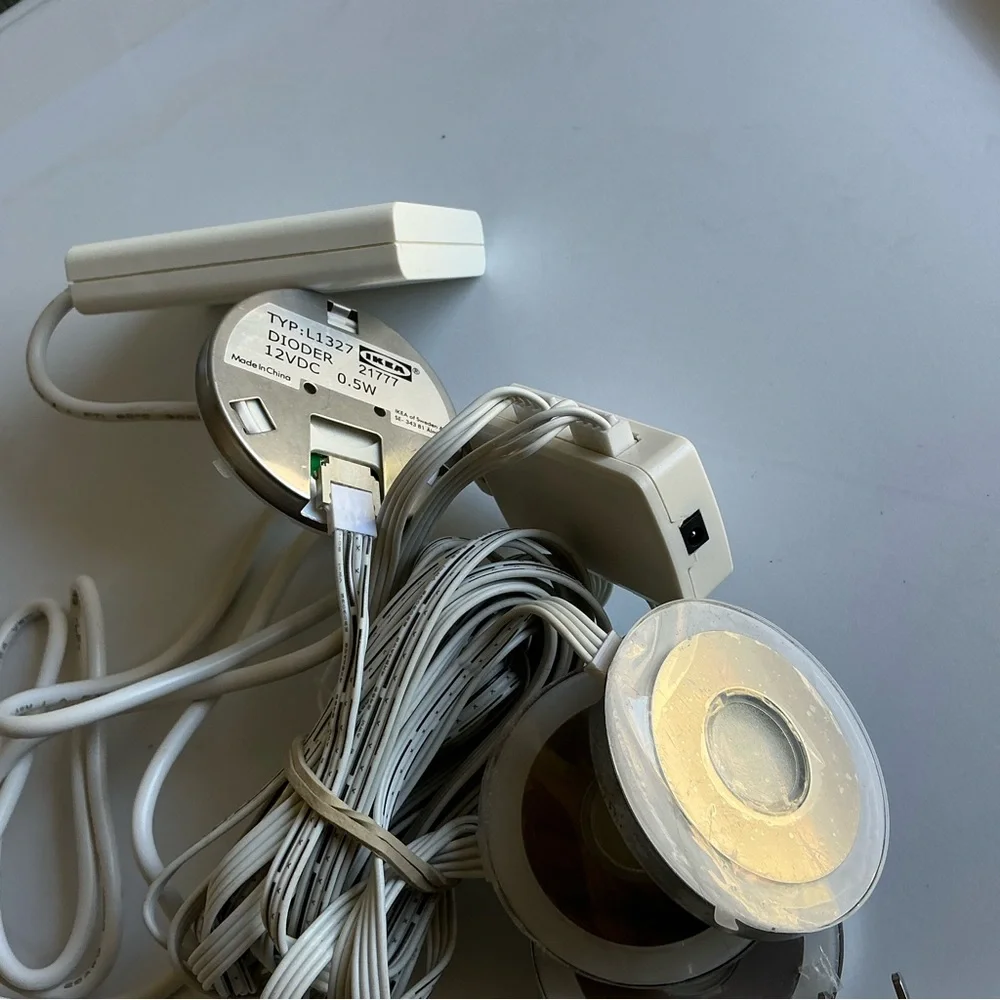 IKEA Dioder LED 4 Piece Light Strip Set 21777 Multi Color Changing Lights